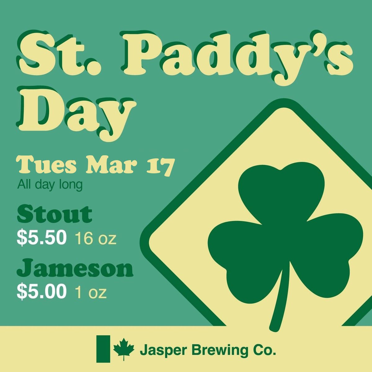 Jasper Brewing Co tweet media