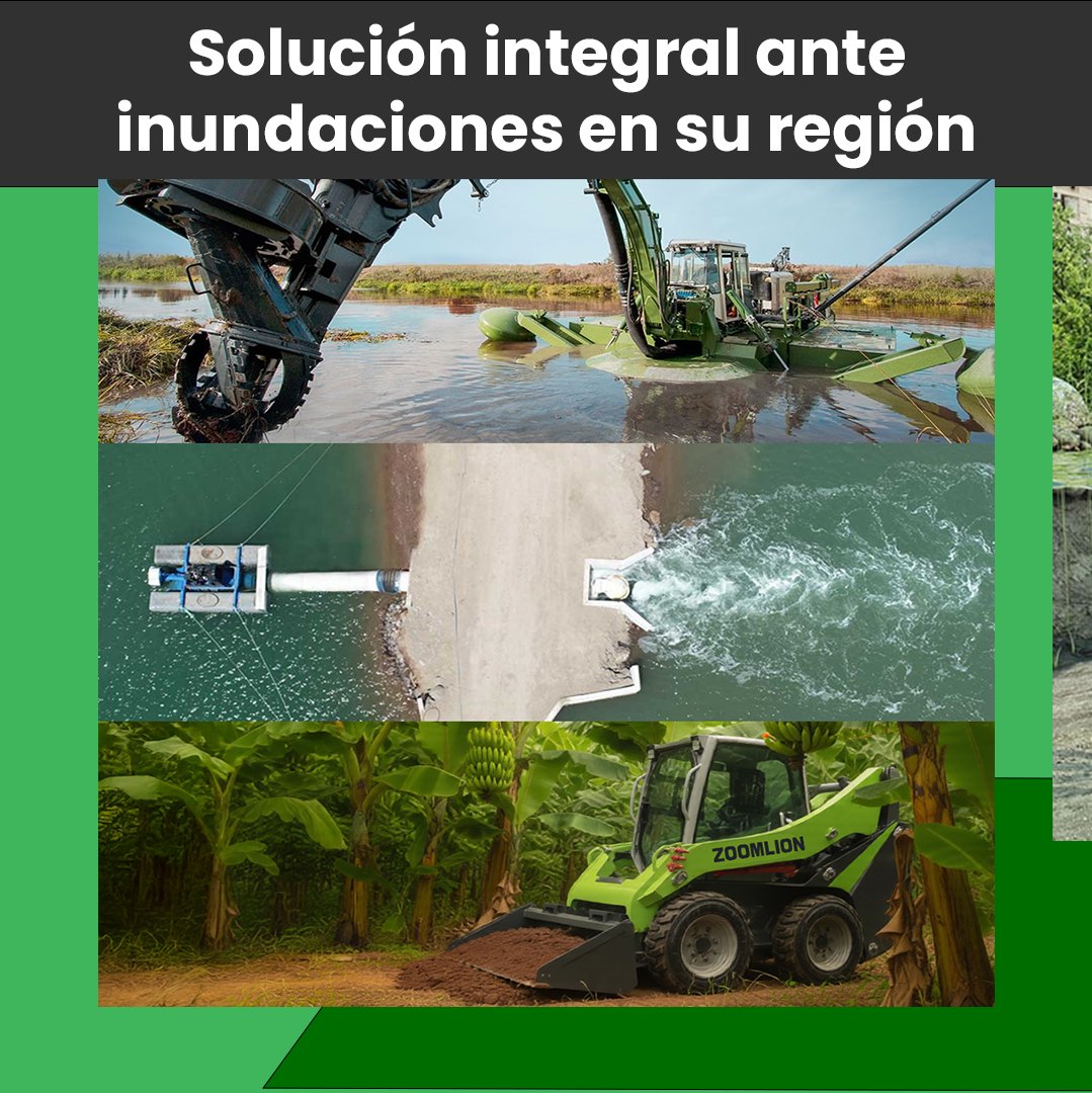 RycEcuador's tweet photo. ¿Tu proyecto se enfrenta a desafíos extremos?  En RYC te ofrecemos la artillería pesada que necesitas. No importa si es en agua o tierra firme, nuestras marcas líderes garantizan eficiencia:

🔹 Watermaster: La draga anfibia que no necesita grúas para entrar al agua. ¡Versatilidad pura! 
🔹 ETec: Control total de inundaciones con bombas de alto caudal y máxima movilidad. 
🔹 Zoomlion: Potencia compacta con el minicargador ZS120V. Elevación vertical para un trabajo impecable.
 Respaldo técnico, repuestos y la garantía de más de 60 años en el mercado.
Visítanos en Guayaquil: Urb. Santa Leonor Mz 11. 🔗 Conoce más en: https://t.co/UGWmCFiHdl

#RYC #MaquinariaPesada #Watermaster #ETec #Zoomlion #ConstrucciónEcuador #Dragado #Ingeniería