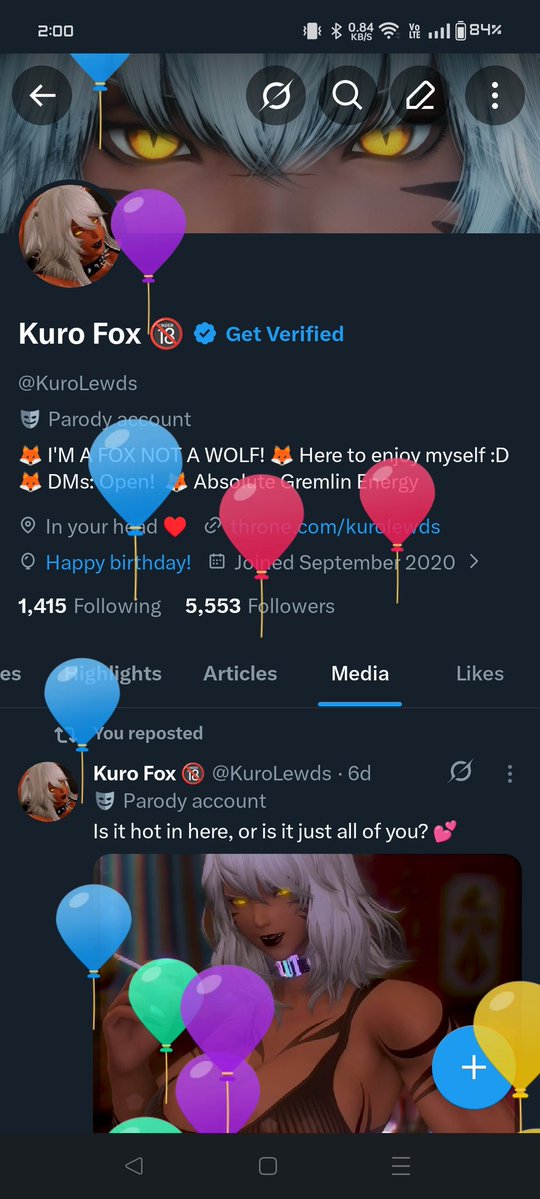 Kuro Fox 🔞 tweet media