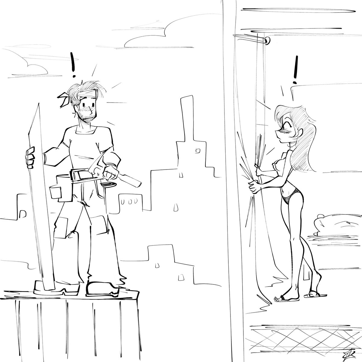 This is a regular occurrence in my line of work...

This actually happened.