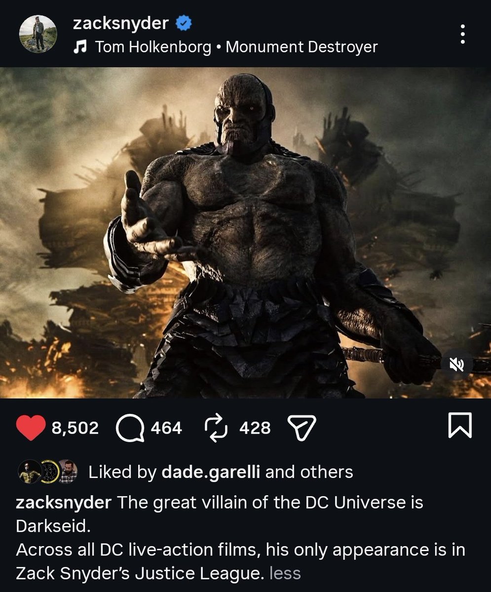 HE IS COMING.

#RestoreTheSnyderVerse