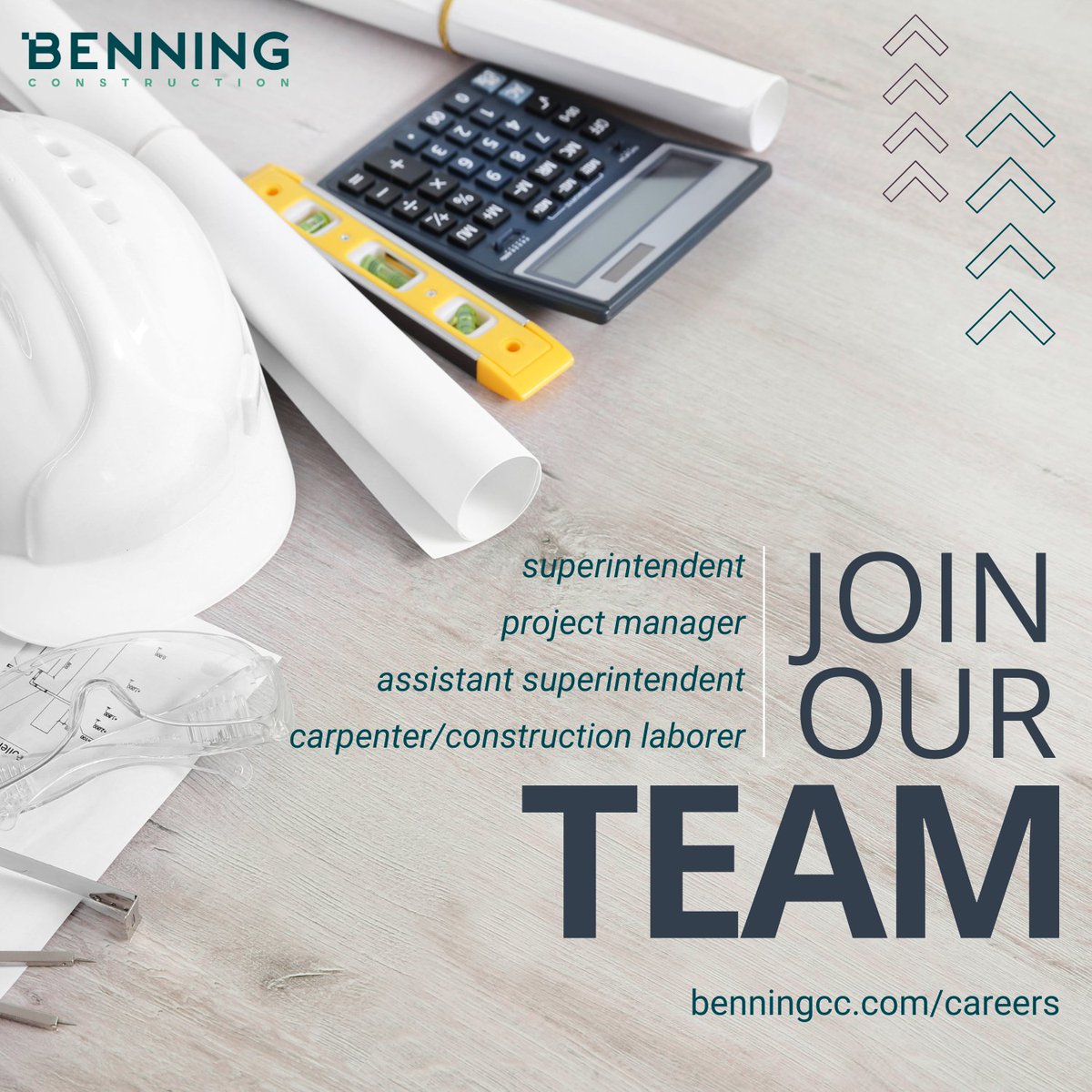 Benning Construction Company tweet media