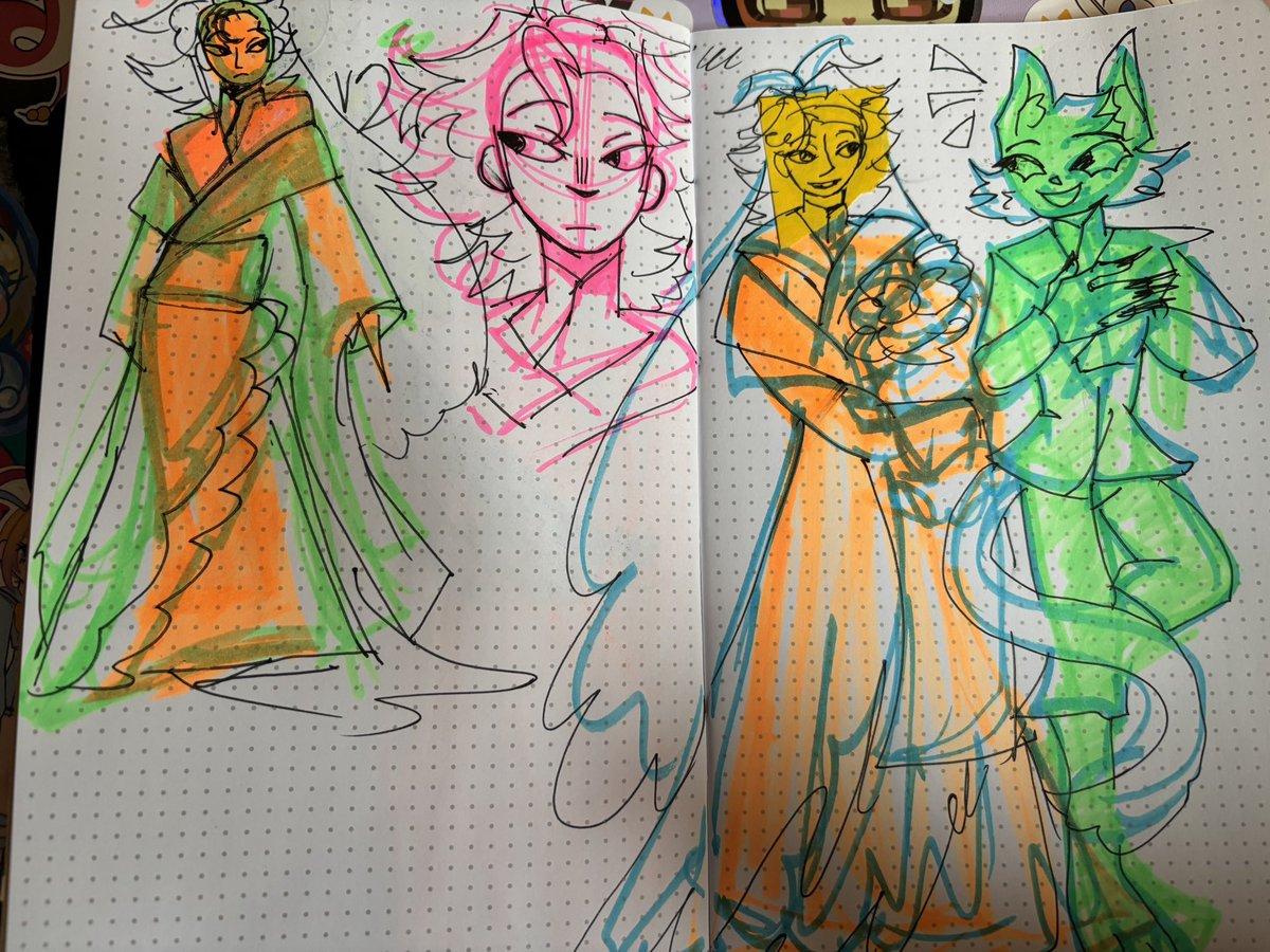 Wedding Adaman and Kuro spread <a href="/_kurolings/">kuropie 🐈‍⬛️ (💎🐾)</a>