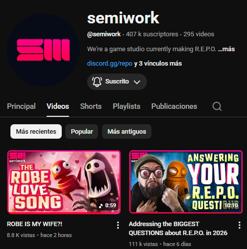 ElangelFenixv1's tweet photo. Nah, Semiwork, the creators of REPO, uploaded a video of my wife. Who gave them permission to expose me? 🥺🥺 XD
.
#REPO #semiwork https://t.co/Lyerfok9kW