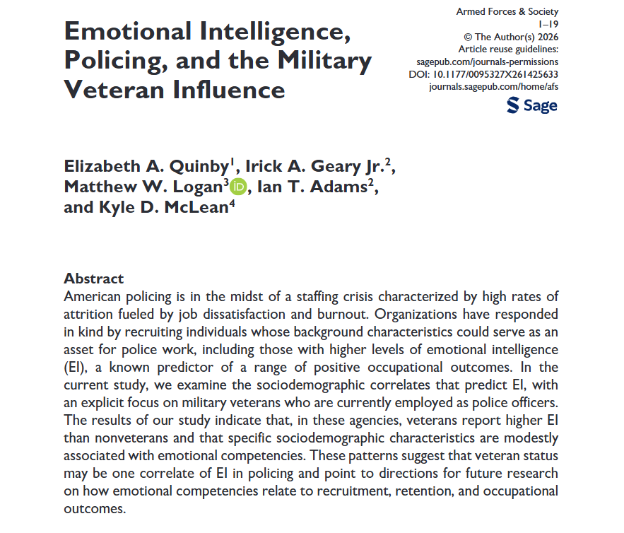 Armed Forces & Society tweet media