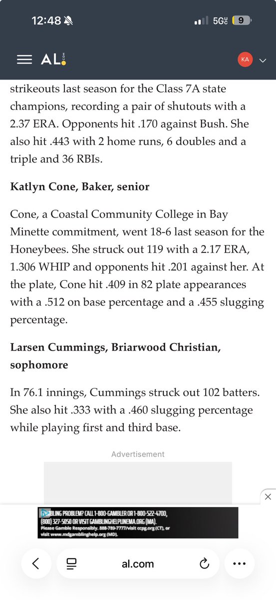 katlyn cone tweet media