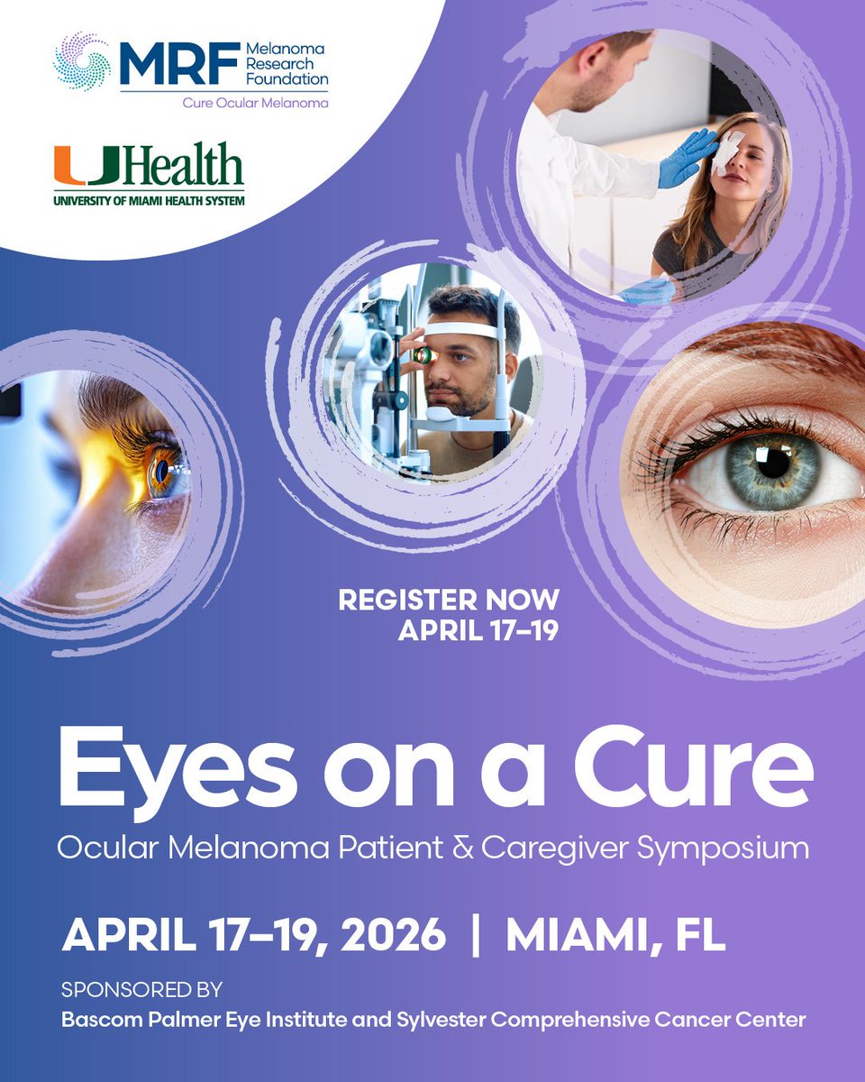 CURE Ocular Melanoma tweet media