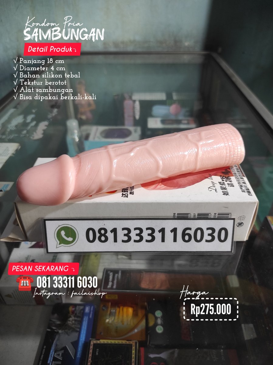 failaishop's tweet photo. WA 081333116030 Jual Kondom Sambung Jumbo di Surabaya 

WA Pemesanan : https://t.co/wKALkQzQdU

"Barang kami packing rapi &amp; tertutup rapat, Privasi aman terjaga"

Melayani : Pesan antar (gojek) dan COD untuk wilayah #Surabaya &amp; #Sidoarjo #kondomsex #kondompria #kondomsambung https://t.co/6I1KjKqeHw