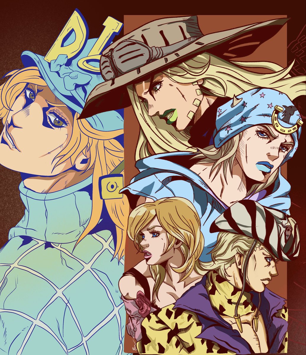 ✨STEEL BALL RUNNNNNN 🐎 🐎 🐎 

#jjba #steelballrun