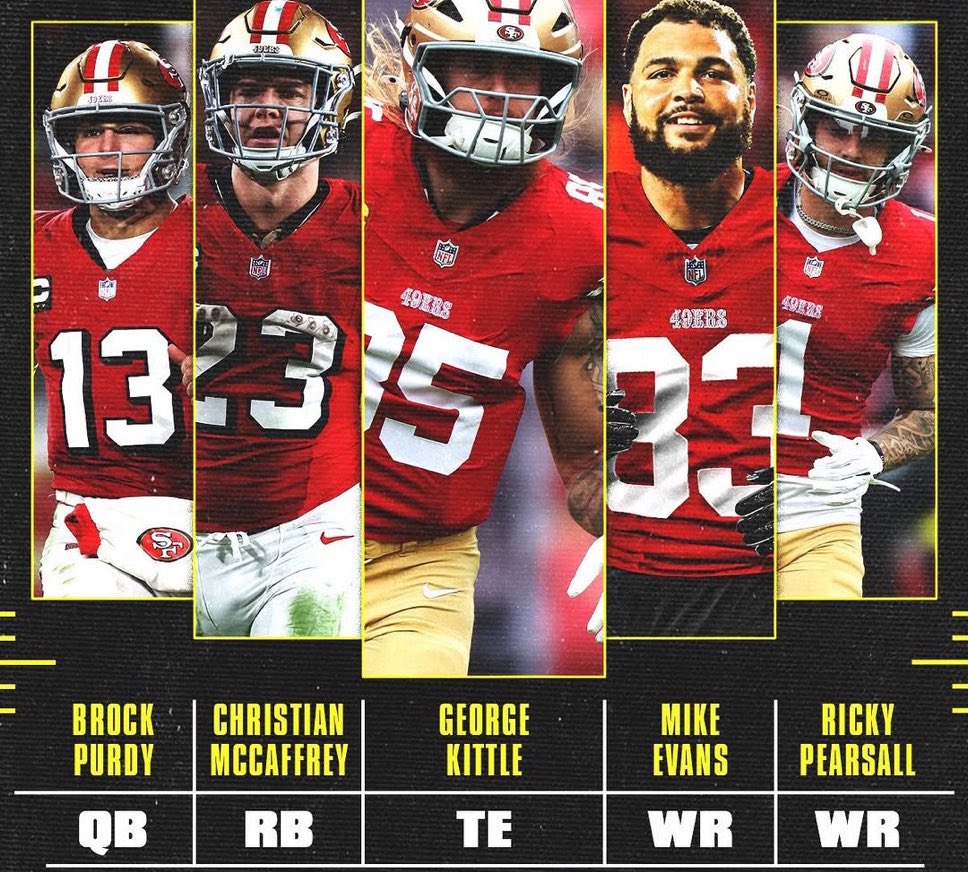 49ersSportsTalk's tweet image. “49ers were a piece away, I think I'm that piece.” - Mike Evans 

Evans said he studied several playoff-contending teams with strong QBs, including the #Bills, before making his free-agent decision.

He felt the #Niners were the best option