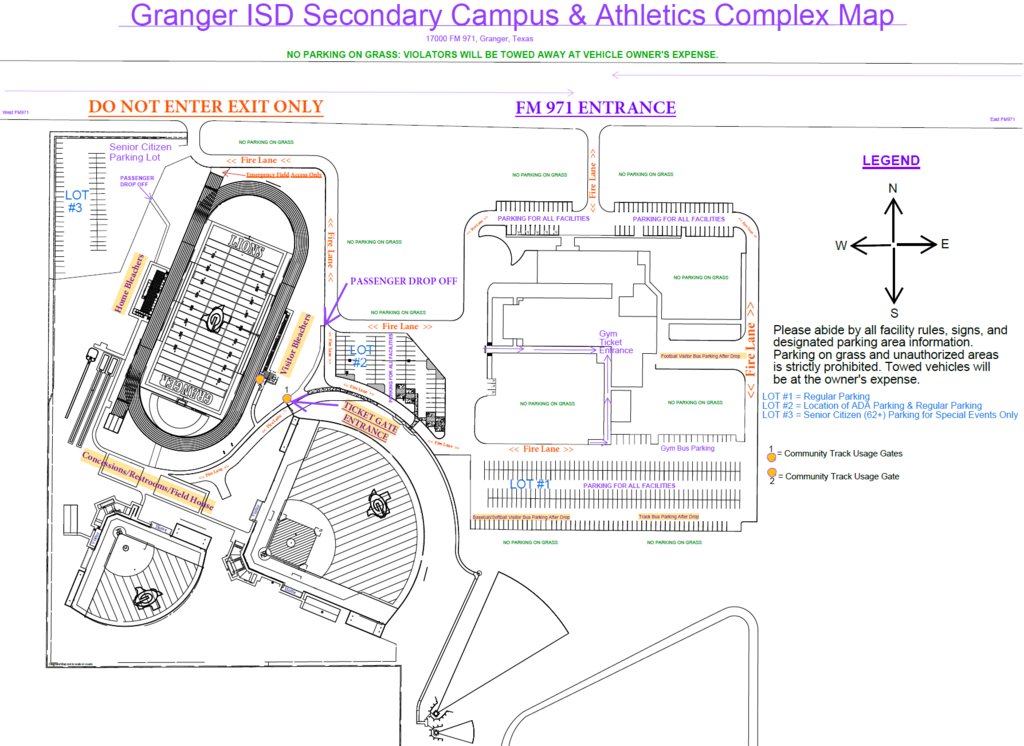 Granger_Lions's tweet image. Lion Nation! We are excited to open the track for community use and respectfully ask everyone to partner with us as we navigate the responsibility of stewardship of tax-payer dollars that funded these remarkable spaces.  #WeAreOneCommunity #GHSPride #LionNation