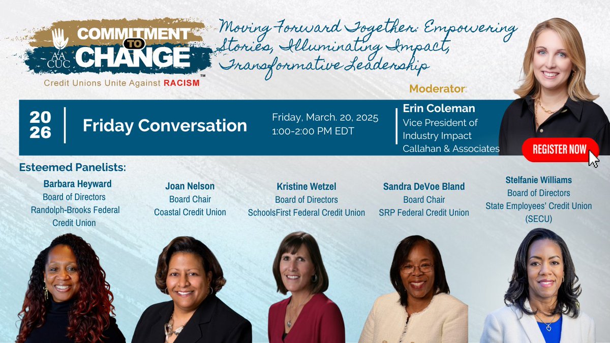 AACUC1's tweet image. In honor of Women’s History Month, join us for a powerful conversation celebrating leadership, resilience, and impact.

📅 Friday, March 20, 2026
🕐 1:00 PM EST

Register today and be part of the conversation! members.aacuc.org/ap/Events/Regi…

#AACUC #AACUCCTC #CommitmentToChange
