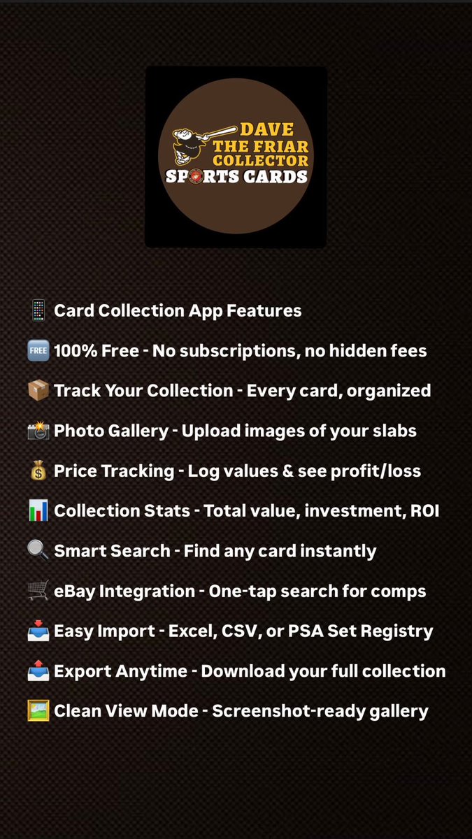 Dave The Friar Collector tweet media