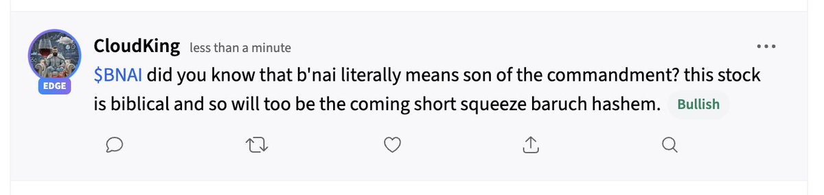 $BNAI God wills it. Be Bullish. Baruch Hashem