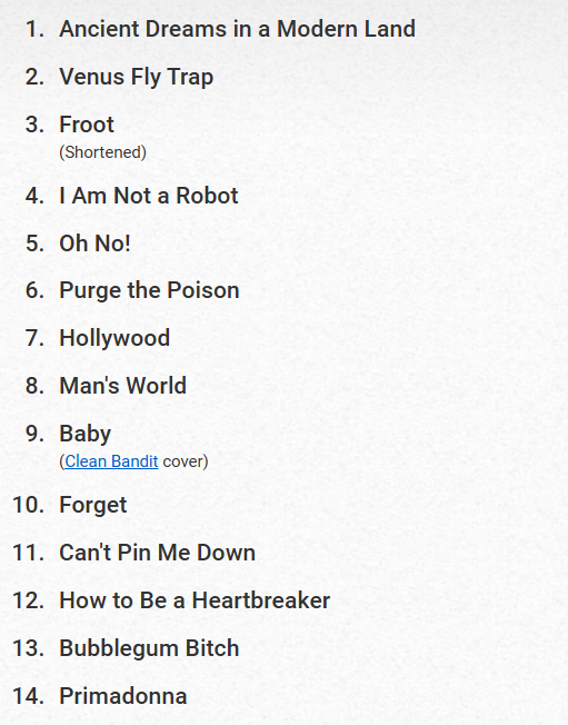 YouAreMyBezoar's tweet photo. Siempre seras famoso setlist lolla 2022 https://t.co/6uqH97dPYA