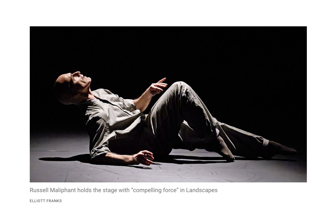 elliottfranks's tweet image. 4* Review thetimes.com/culture/theatr… Russell Maliphant Dance Company’s Landscapes at Sadler’s Wells East, runs to 14th March 2026. @russellmaliphantdancecompany @rmaliphant @sadlerswells_east @thetimes #Dance #Movement @dancingalinaofficia