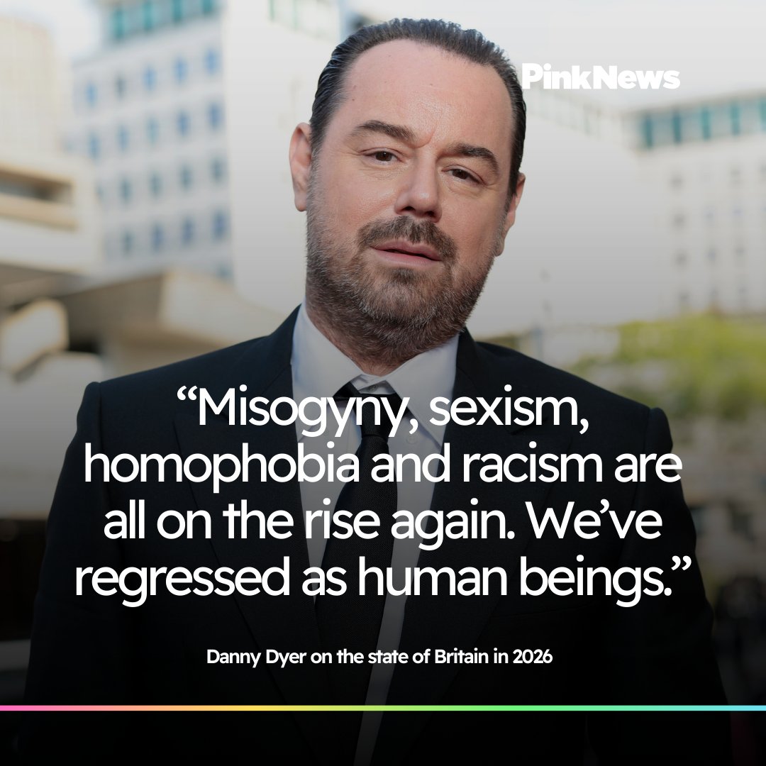 ‘EastEnders’ star Danny Dyer has said that Britain needs “some sort of reset” in a new interview with Rolling Stone UK. 

Speaking to the publication on 11 March, he said: “Misogyny, sexism, homophobia and racism are all on the rise again. We’ve regressed as human beings, so we