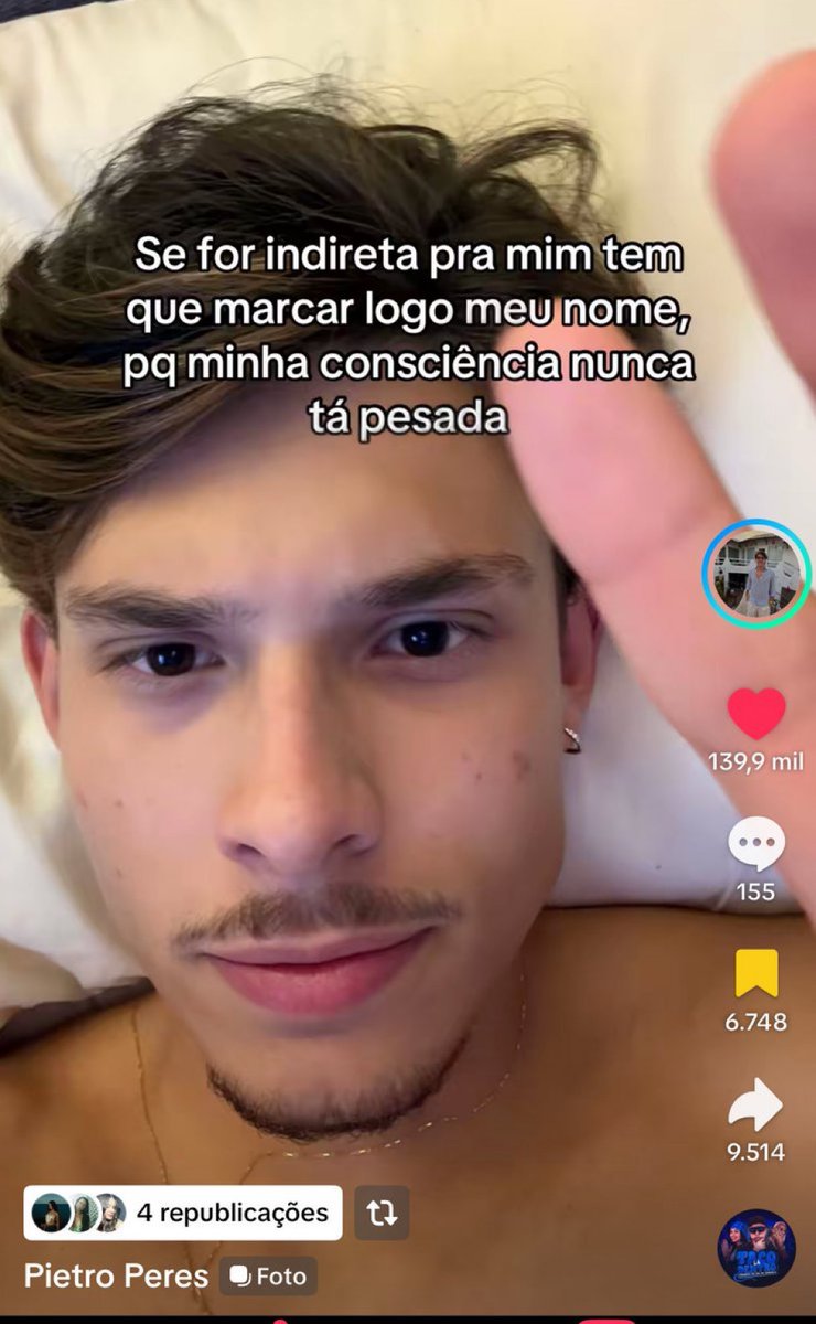 Tiktok fora de contexto tweet media