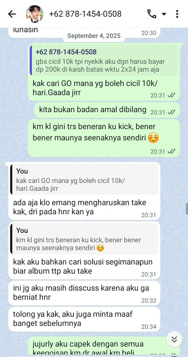 tiba-tiba lewat dan ga asing sama nomor belakangnya. turns out emang dia yg problematik dulu. fyi, dia emang problematik dr lama, dr awal jajan di GO temenku dia udah seenaknya sendiri buat tnc.