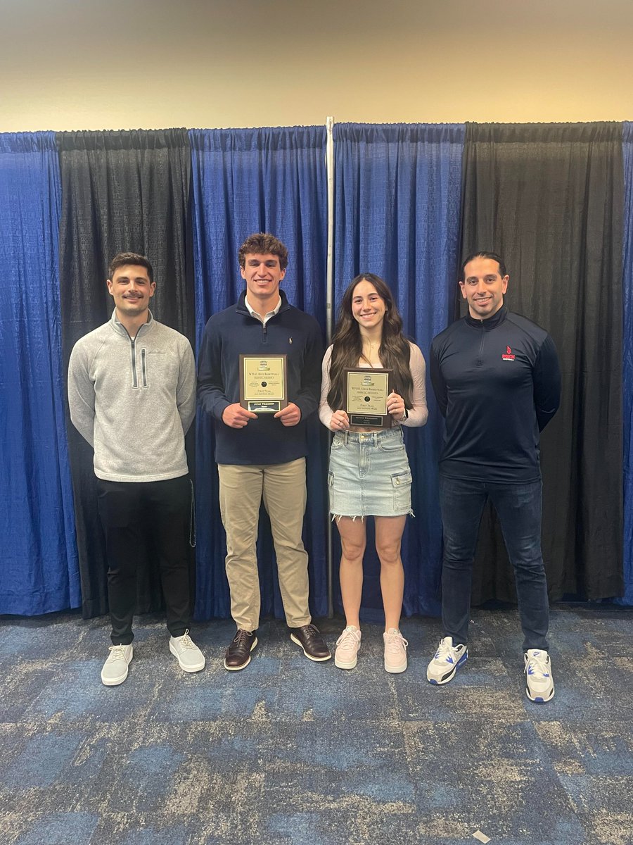 🏀Our Big 56 First Team All-Section basketball members were honored at the Winter banquet!

Congratulations, Jonah &amp; Sutton Williamson!

#itsagreatdaytobeahiller 🔵⚪️