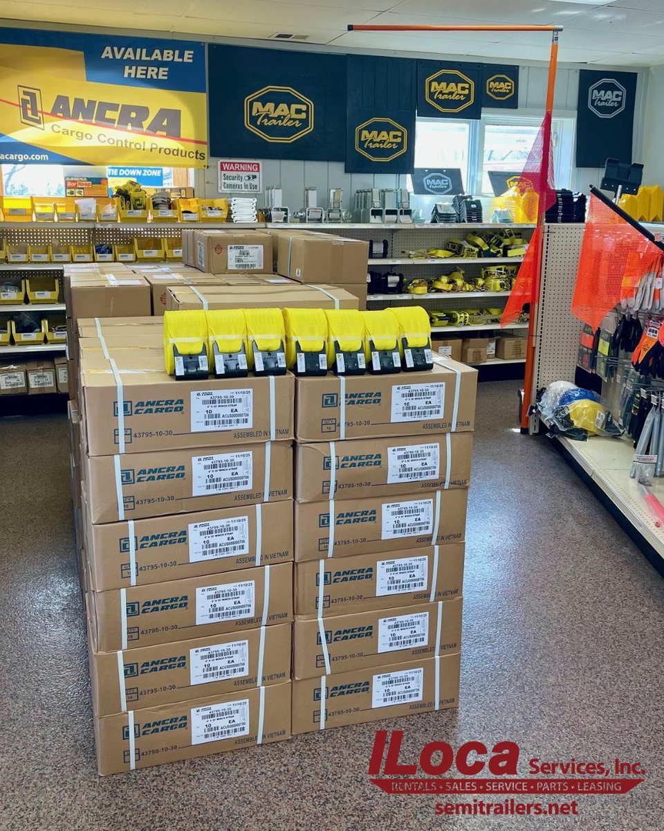 ILocaServices's tweet image. Spring is here, and the work is picking up. 
When your trailers are moving, you need parts fast.
ILoca makes it easy with our online parts store. Order the parts you need anytime, anywhere.
semitrailers.net/parts/
Your Partner For The Long Haul®
#TrailerParts #CargoControl