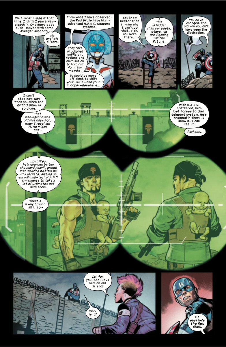 Ultimates 22 is out next week. 

Born On the Fourth of July 

Hold onto your hearts.