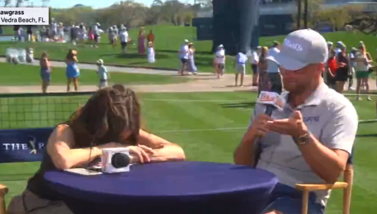 FoGOLF's tweet image. Wyndham Clark shocks Kay Adams with 'week-long girlfriend' comment ahead of The Players
 
fogolf.com/1189828/wyndha…
 
#Golf #GolfNews #KayAdams #PgaTour #ThePlayersChampionship #WyndhamClark