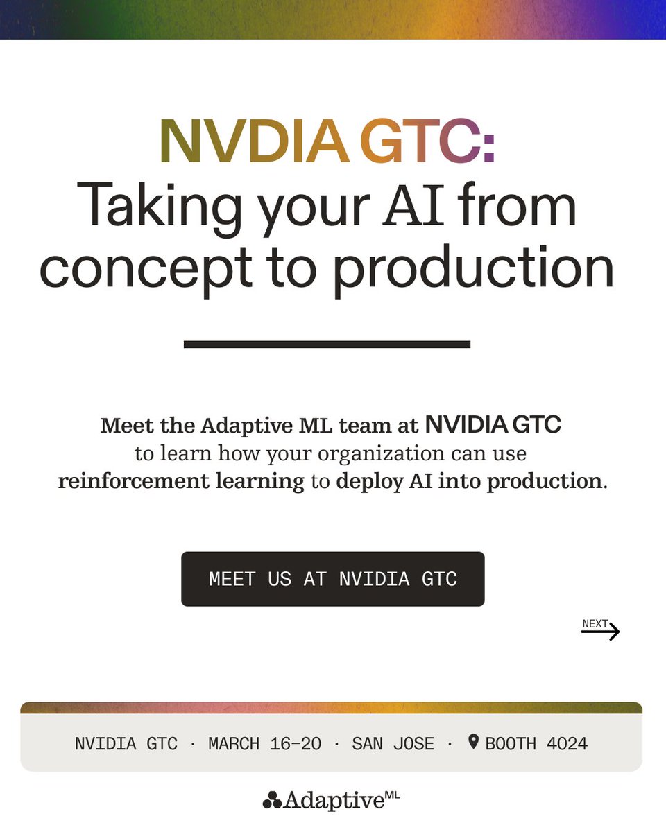 Adaptive ML tweet media