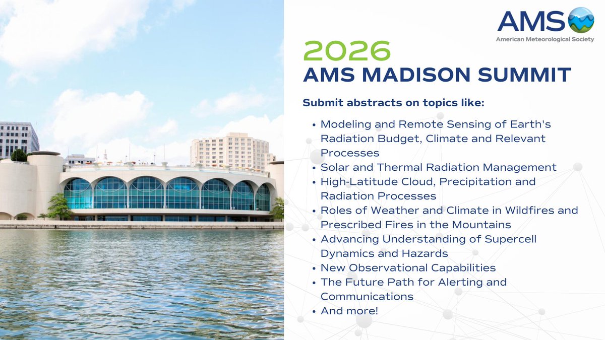 American Meteorological Society tweet media