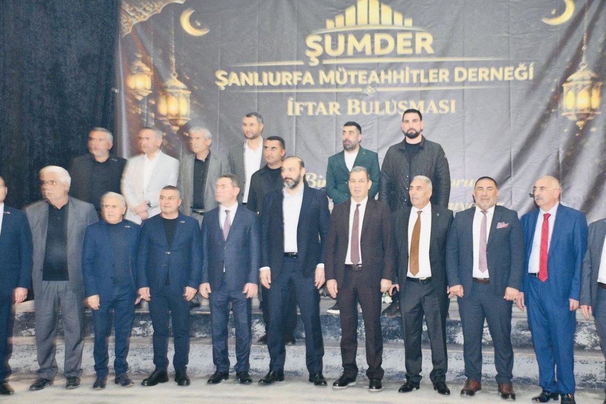 mustafayavvuz's tweet photo. Şanlıurfa Müteahhitler Derneği’nin düzenlemiş olduğu İftar Programı davetine icabet ettik.
Dostlarımızla biraraya gelerek muhabbet etme fırsatı bulduk.
Bu organizasyon için başta dernek Başkanı @ASIKLIMUSTAFA olmak üzere yönetimine ve emeği geçenlere teşekkür ediyorum… https://t.co/CIAves8I8G