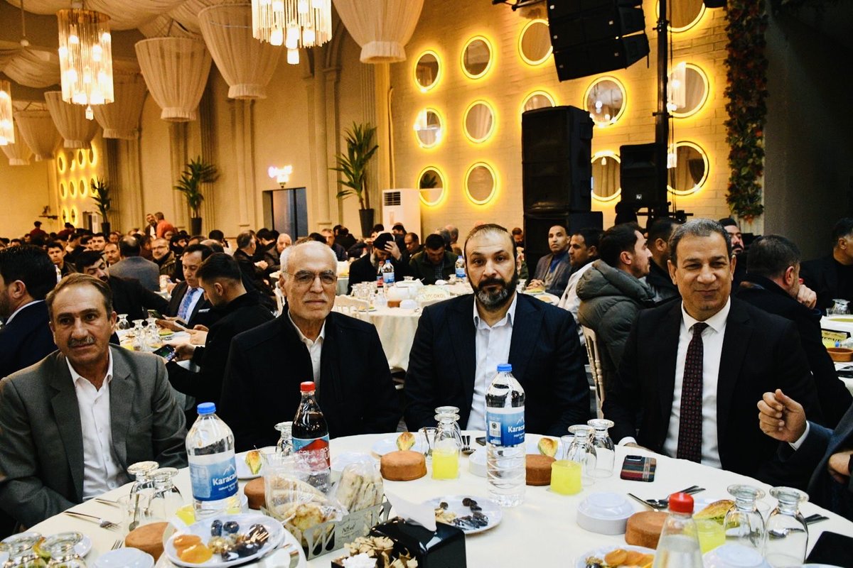 mustafayavvuz's tweet photo. Şanlıurfa Müteahhitler Derneği’nin düzenlemiş olduğu İftar Programı davetine icabet ettik.
Dostlarımızla biraraya gelerek muhabbet etme fırsatı bulduk.
Bu organizasyon için başta dernek Başkanı @ASIKLIMUSTAFA olmak üzere yönetimine ve emeği geçenlere teşekkür ediyorum… https://t.co/CIAves8I8G