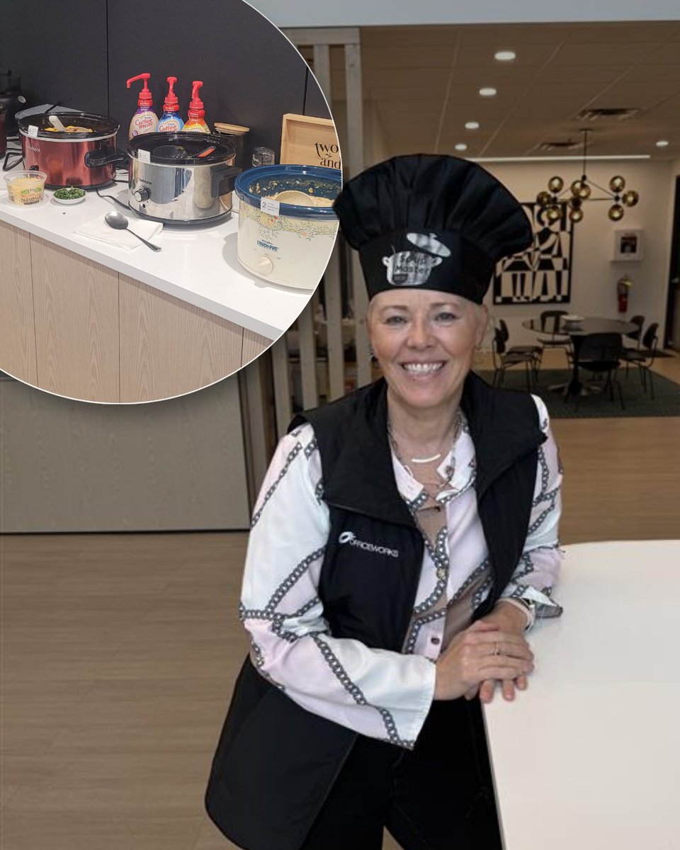 OfficeWorks tweet media