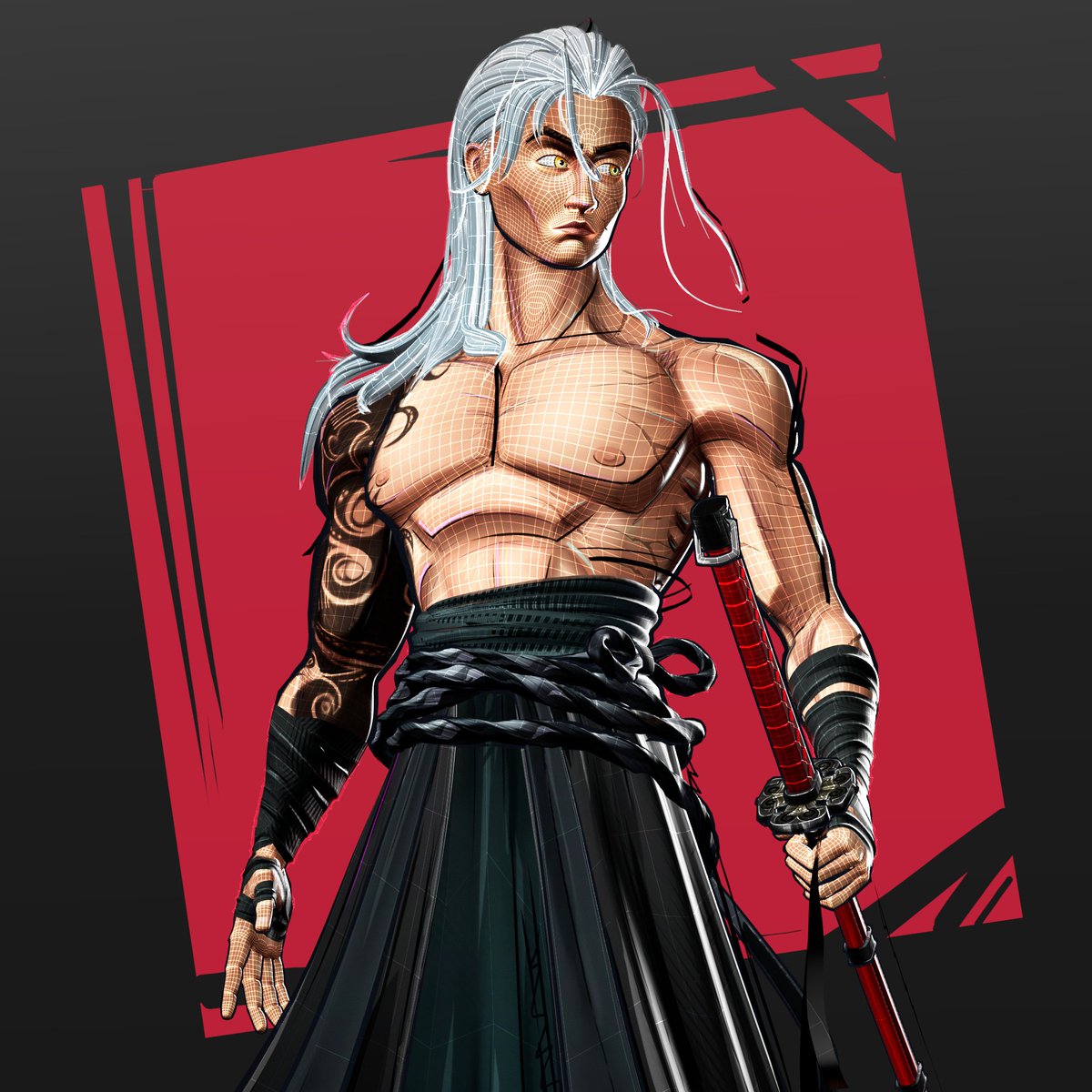 Ga33oART's tweet photo. Samurai - 3D Model

Hi guys, it's me again... Today I'm bringing you a new project; this time, I recreated the amazing illustration by @samdoesarts combining it with the @MarvelRivals style and my own style.

#3dart #animation #samurai #modeling #3dmodeling #substancepainter https://t.co/9RK3g8IYjU