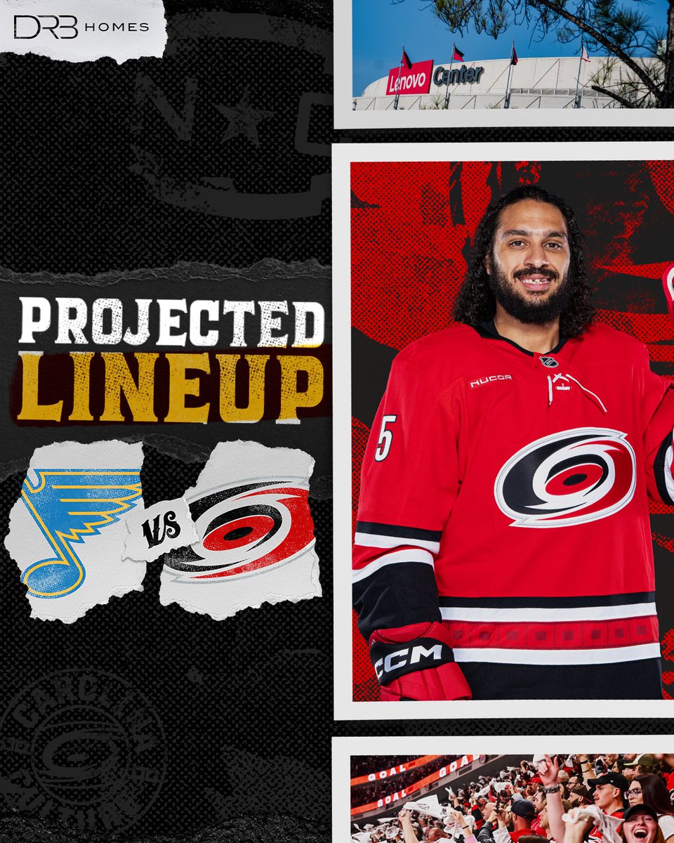 Canes's tweet image. Bussi is likely to start tonight against the Blues 👊

Projected Lines » n.carhur.com/4b69WCX