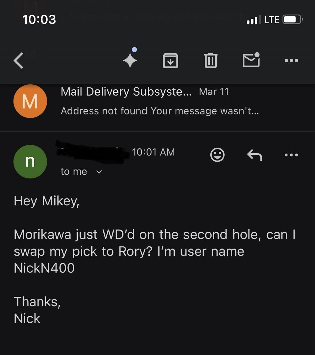 Absolute insane request from a NT faithful