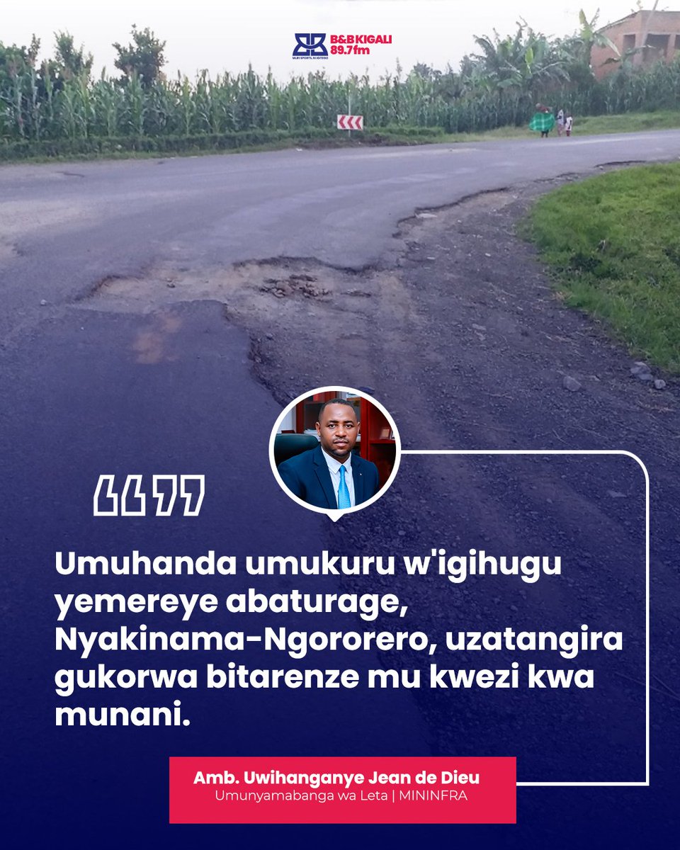 bbkigalifm's tweet image. #Theinterview 

Muri iki kiganiro Amb. @Jadouwihanganye yagarutse ku mishinga itandukanye irimo n'iyubakwa ry'umuhanda Nyakinama-Ngororero, umukuru w'igihugu yemereye abaturage. 

Kanda hano urebe ikiganiro kirambuye ⤵️⤵️⤵️

youtu.be/7iNIVek67gY?si…