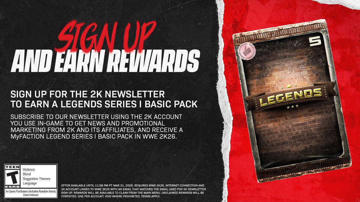#WWE2K26 tweet media