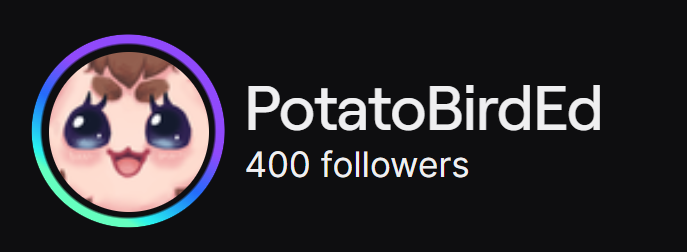 🥔PotatoBird🐦 Ed tweet media