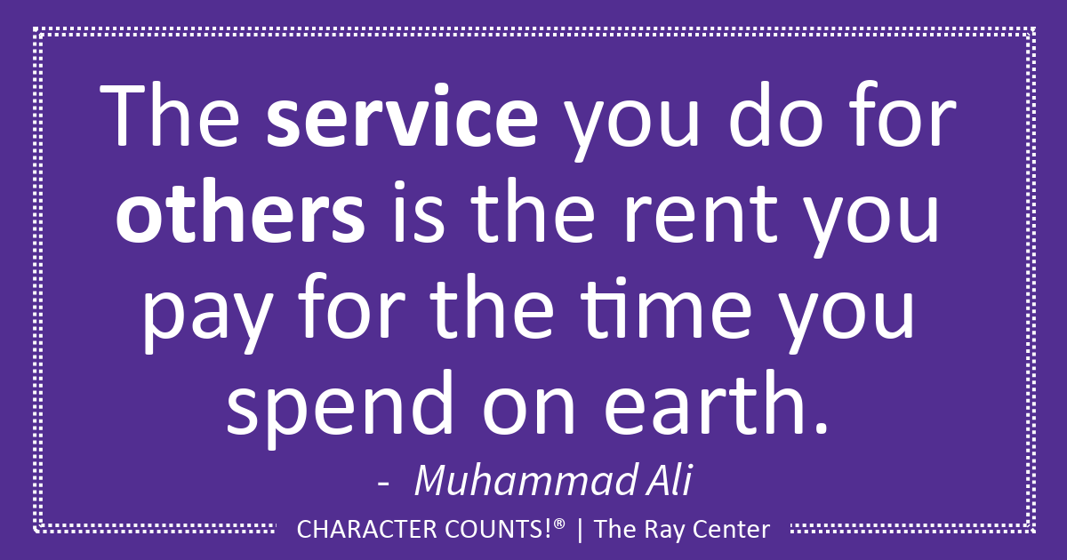 CHARACTERCOUNTS's tweet image. Help one another. 

#CHARACTERCOUNTS! #GoodCitizenship