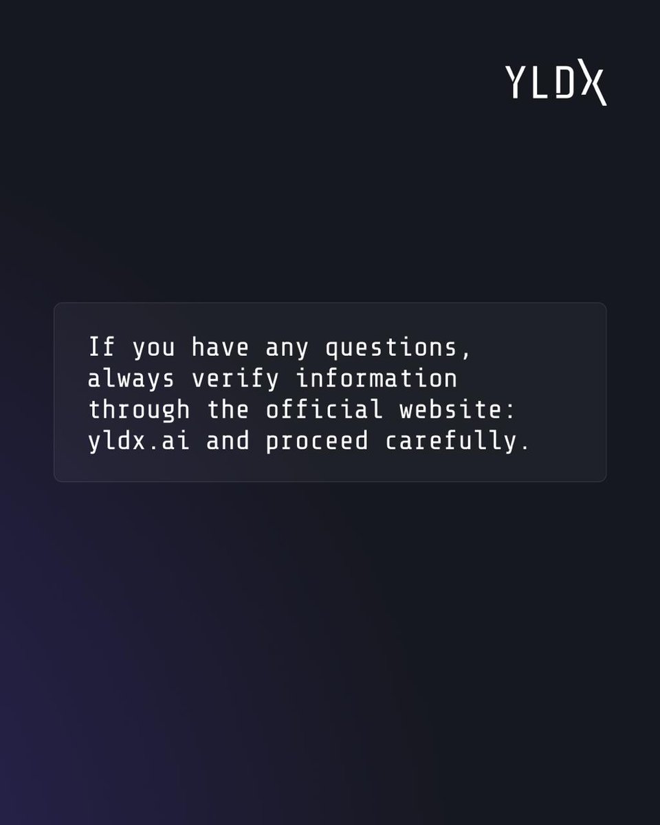 YLDX_ai's tweet photo. https://t.co/4eVZJWChDW