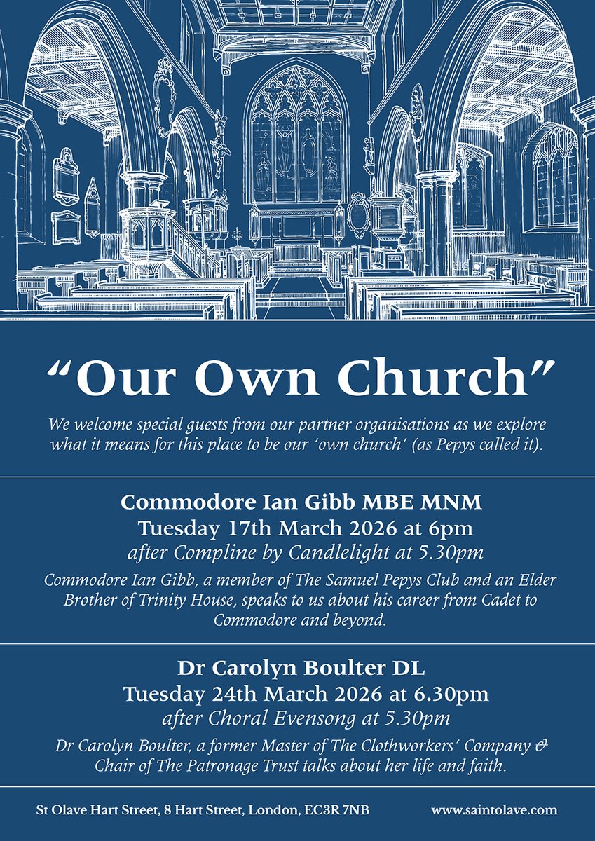 St Olave Hart Street tweet media