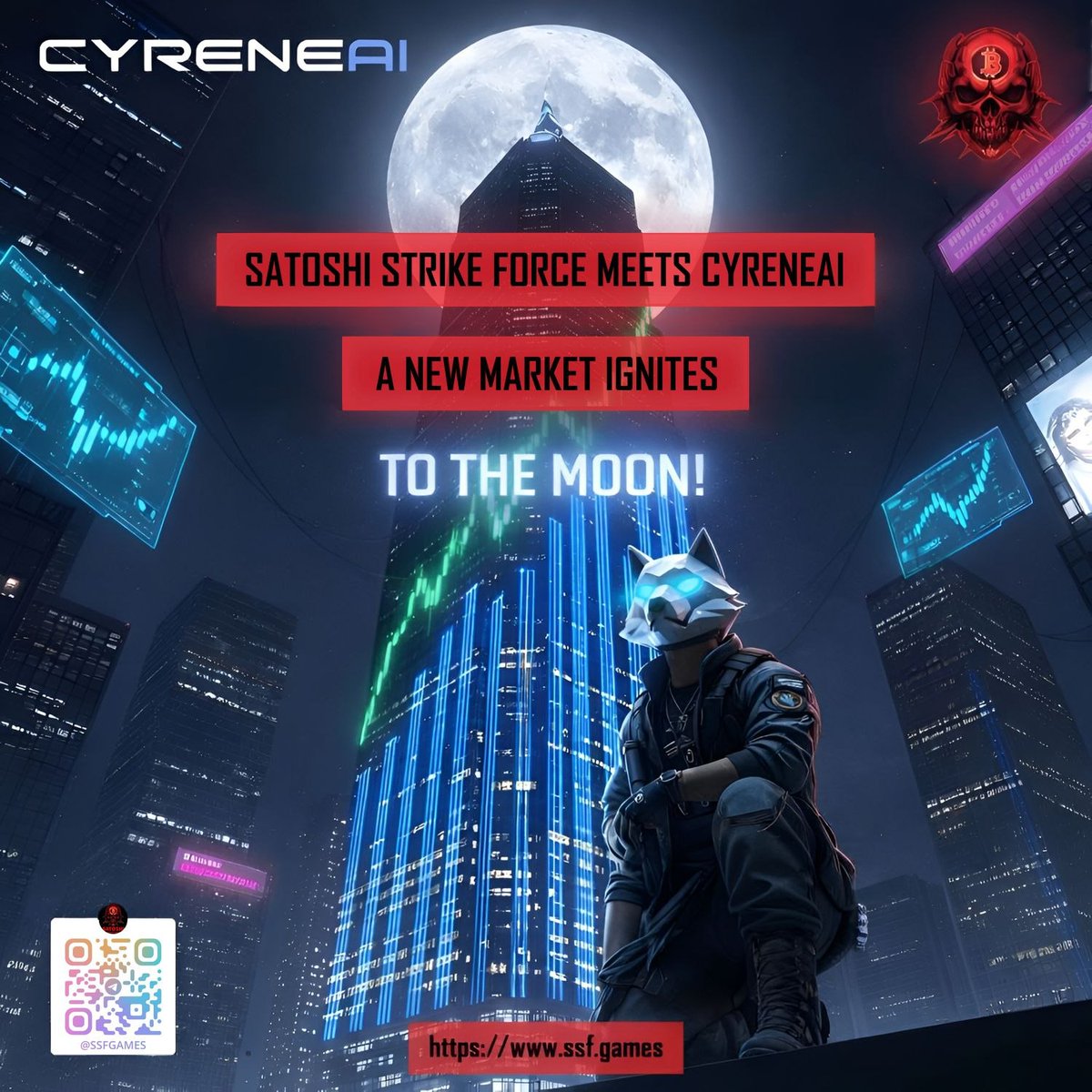 Satoshi Strike Force × <a href="/CyreneAI/">CyreneAI</a>

Gameplay data is becoming a market.

The arena is opening.

#AI
