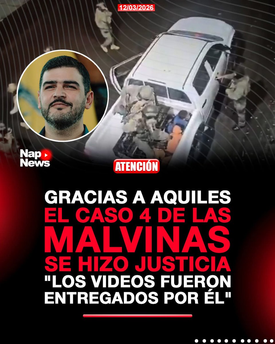🆘PARA EVITAR CASOS COMO "4 DE LAS MALVINAS"🆘🆘
#QuitanCámaras
Ante sentencia de CC que culpa a #FFAA del crimen y "desaparición forzada" de "Los 4 Niños de las Malvinas", el fascista #DanielNoboa, envía a chapas y chuspangos a quitar las cámaras para desproteger más al Ecuador.