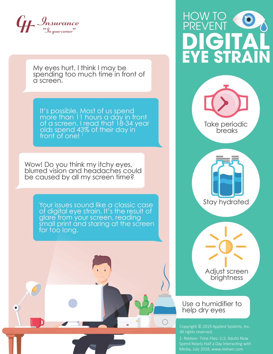 CH_INS_AGENCY's tweet image. Screen time is part of daily life—but it can lead to digital eye strain. 👀💻 Check out these simple tips to help protect your eyes throughout the day.

#DigitalEyeStrain #EyeHealth #ScreenTime #WellnessTips #WorkplaceHealth