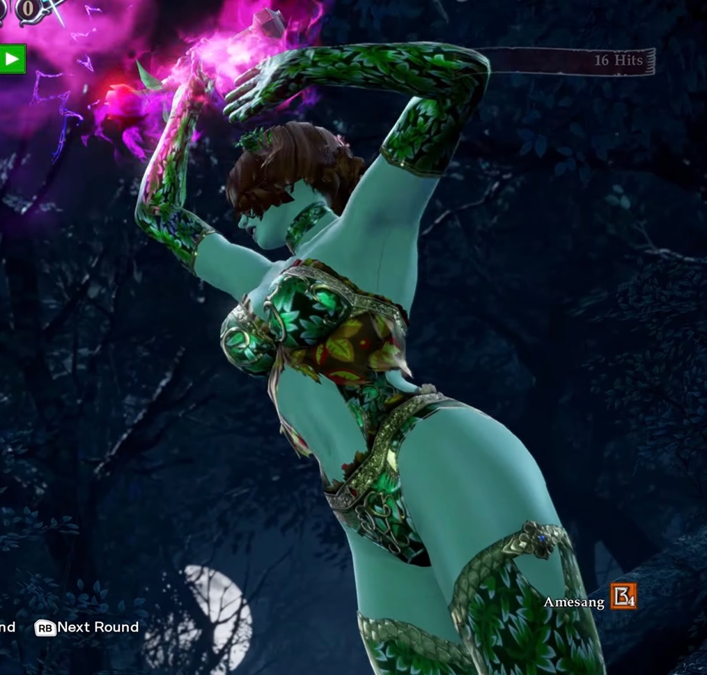 Cremedevoodoo8's tweet photo. « Poison Ivy .. Ivy » 😈💚🌹🌿
CAS by @Amesang_
Beautiful ! 😍
@soulcalibur #Ivyvalentine #CustomCreation #CAS #SC6 #PoisonIvy #DCcomics https://t.co/XhkGwbqdSk