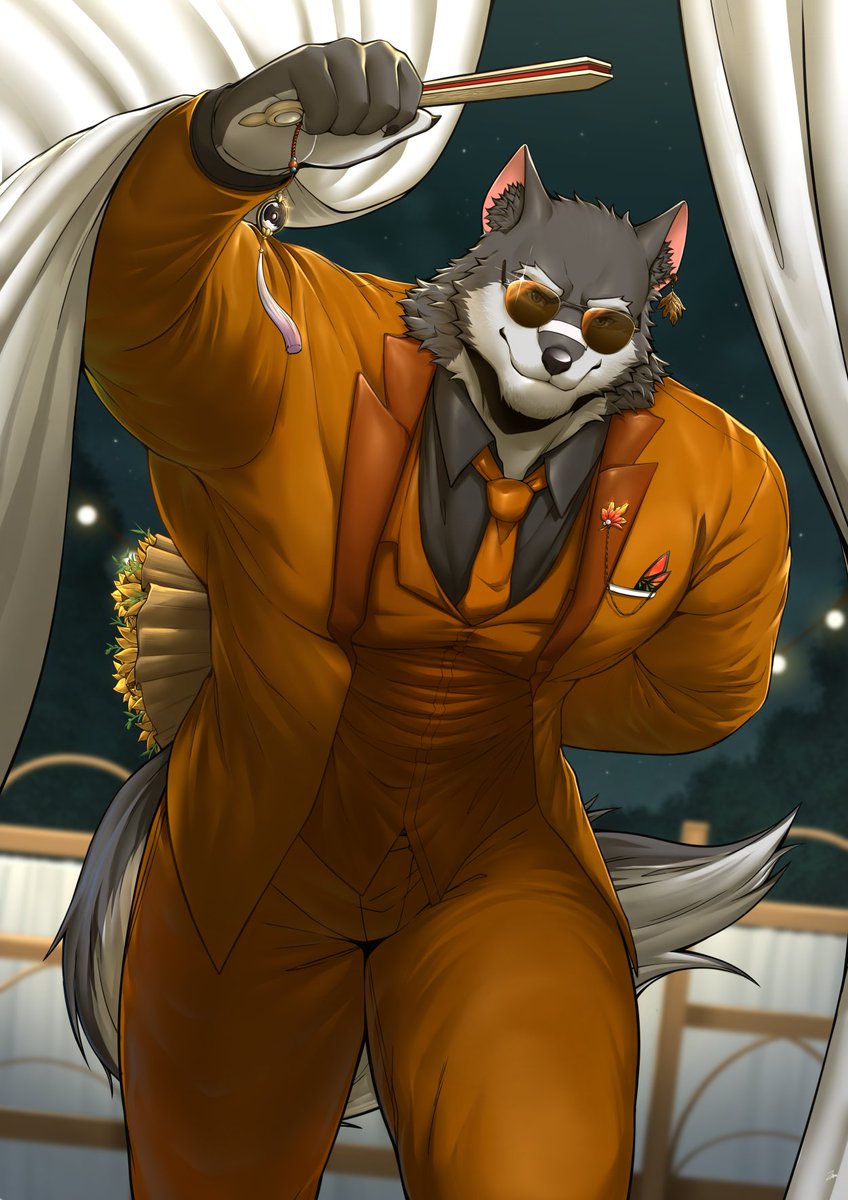 Wulf_Akiyasu's tweet photo. Hope I didn't keep you waiting too long, handsome.
🎨: @zammon_ 

•｡*📷DO NOT USE without permission📷*｡• https://t.co/IYZeBPraA4