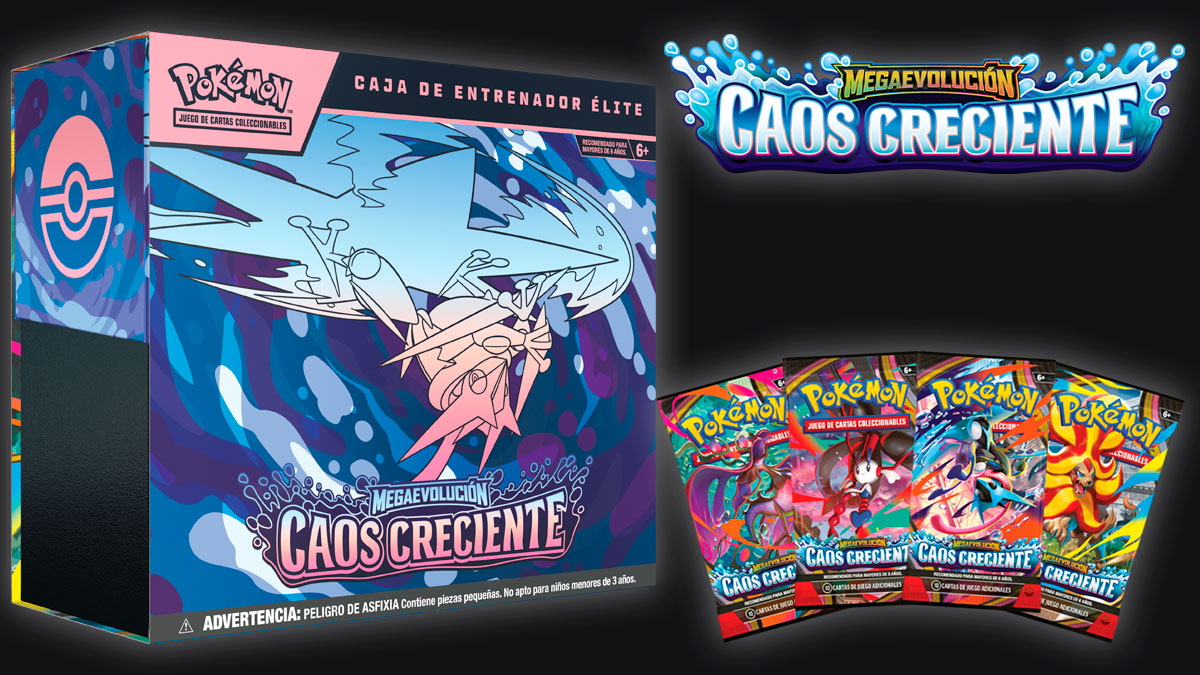 ✨ Anunciada la expansión Megaevolución-Caos Creciente de Pokémon TCG. 🔥

Incluirá a Mega-Floette ex, Mega-Greninja ex, y más Pokémon Megaevolución exclusivos. 🧬

¡Mira acá las primeras cartas reveladas para Latinoamérica y España! 👇👇👇
centropkmn.com/2026/03/12/exp…