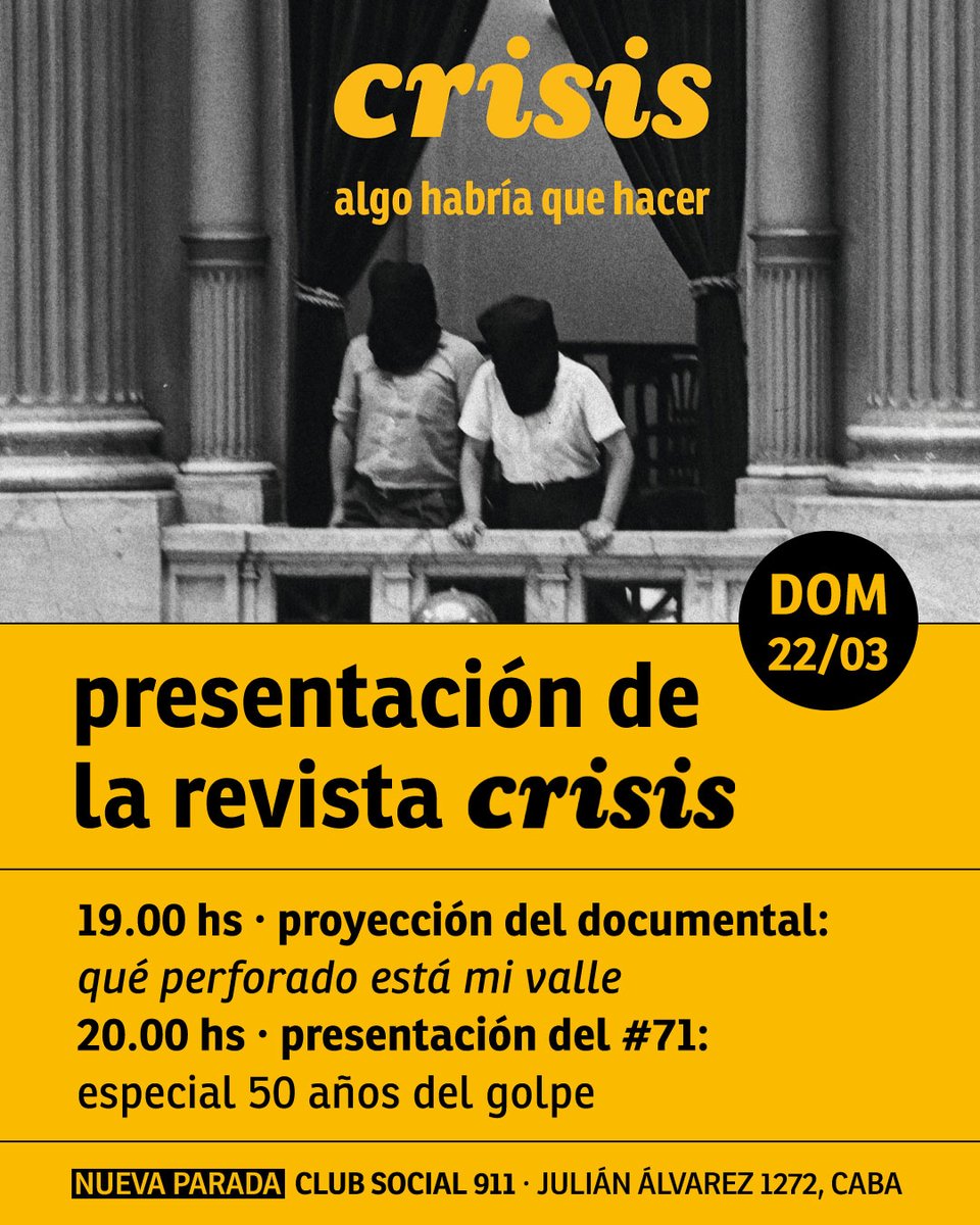 revista crisis tweet media