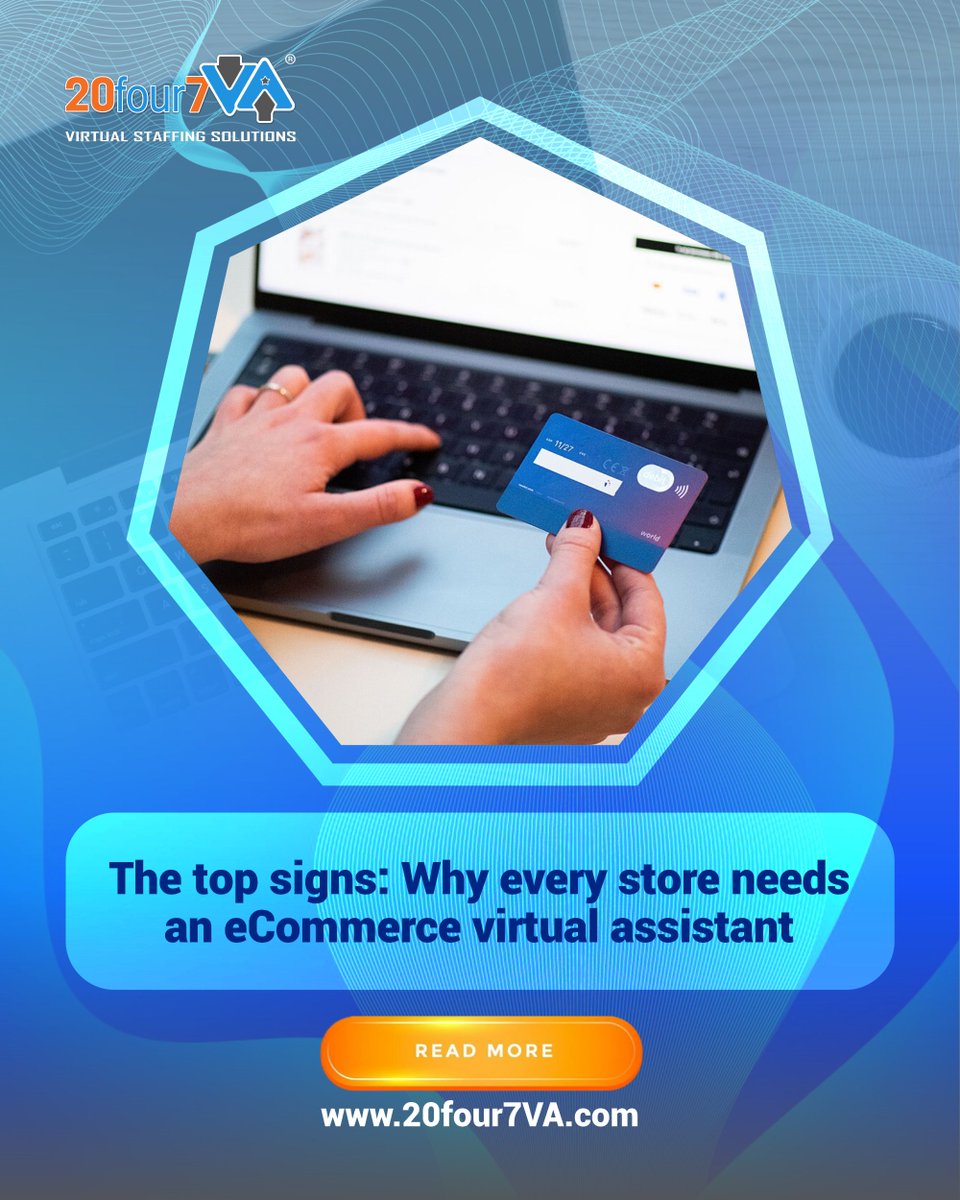 20four7VA's tweet image. Running your online store alone? Scale smarter. 🛒
See the signs it’s time to hire an eCommerce Virtual Assistant and keep your store running smoothly as you grow.
👉 Read Here: 20four7va.com/why-every-stor…

#EcommerceVA #VirtualAssistant #ShopifyStore #AmazonSeller #OnlineStore