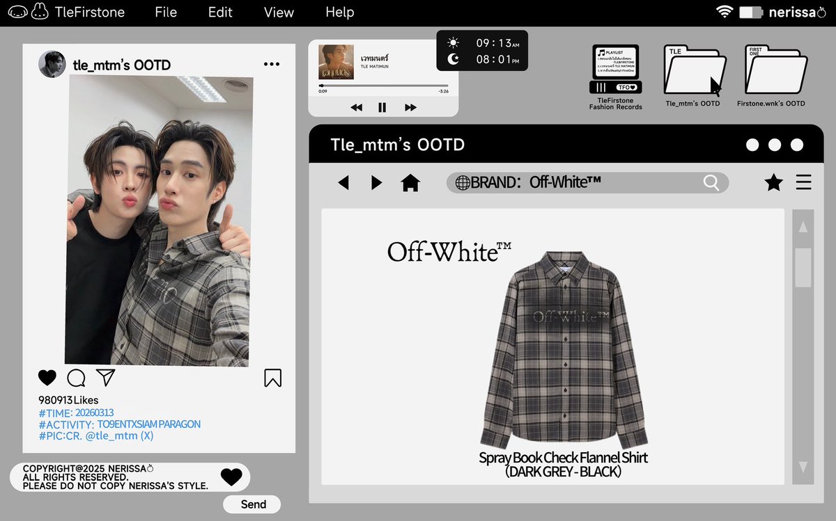 📝【tlefirstone’s fashion records】
📍 TFO 9ENT X SIAM PARAGON
📆2026.03.13
👥tle

#9entawards2026xTleFirstone
#TleFirstone #เติ้ลเฟิร์สวัน
#TLE_mtm #offwhite